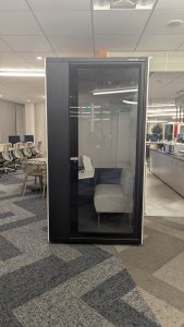 調光フィルムKasmy透明ブイキューブへの施工